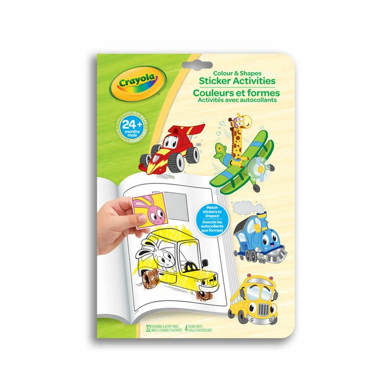 Budget ⌛ Crayola Colour And Shape Activity Whimsical Wheels - English Edition ⭐ 3 Budget ⌛ Crayola Colour And Shape Activity Whimsical Wheels - English Edition ⭐