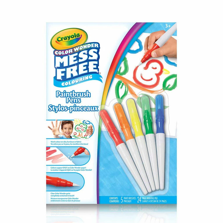 Best Pirce 🎁 Crayola - Color Wonder Paintbrush Pens Kit 🤩 3 Best Pirce 🎁 Crayola - Color Wonder Paintbrush Pens Kit 🤩