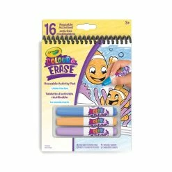 Buy 🌟 Crayola Colour Erase Reusable Activity Pad Under The Sea 🔔