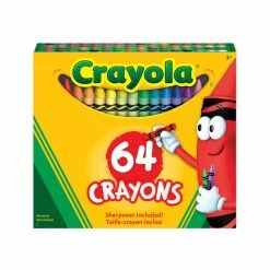 Deals 💯 Crayola Crayons, 64 Ct 😀
