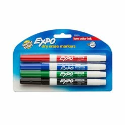 Buy 😉 Newell Brands Expo Fine Dry Erase Markers - 4 Count ❤️
