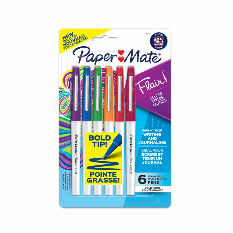 Coupon 🥰 Newell Brands Papermate® Flair Creative (Bold) Pen - 6 Count 🛒 3 Coupon 🥰 Newell Brands Papermate® Flair Creative (Bold) Pen - 6 Count 🛒