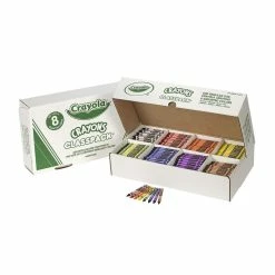 Deals 💯 Crayola Class Pack Crayons, 8 Colours,800 Ct - English Edition 👍