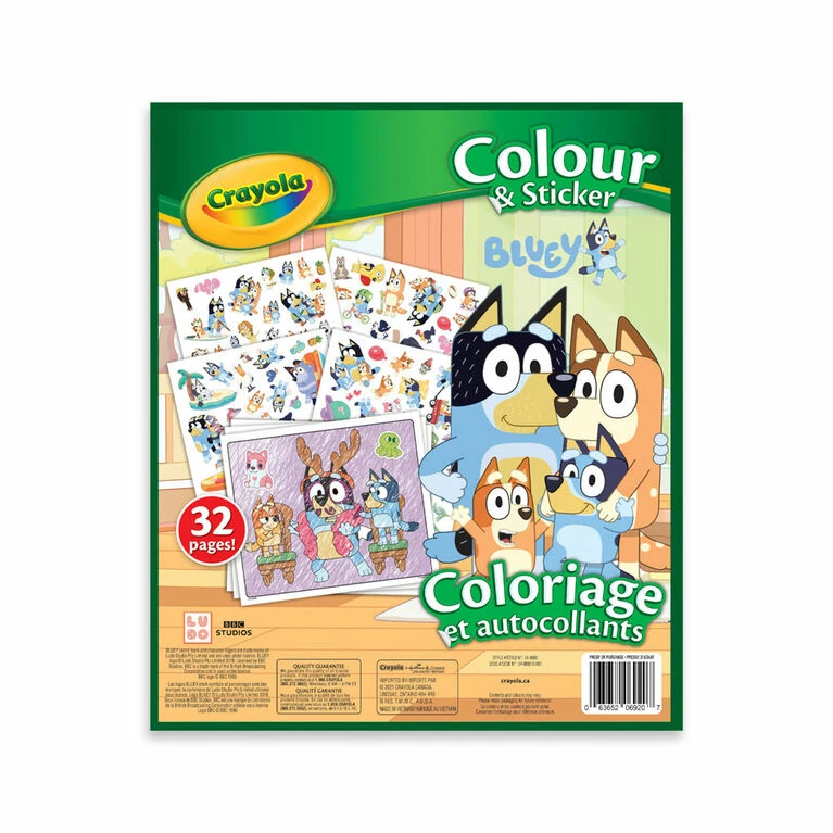 Cheap โ๏ธ Crayola Colour And Sticker, Bluey ๐ 4 Cheap โ๏ธ Crayola Colour And Sticker, Bluey ๐ - Image 2