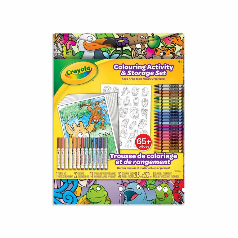 Cheap 😉 Crayola Colouring Activity And Storage Set ✨ 3 Cheap 😉 Crayola Colouring Activity And Storage Set ✨