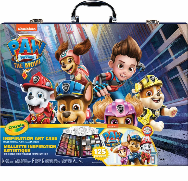 New β€οΈ Crayola Paw Patrol Inspiration Art Case - R Exclusive π€© 3 New β€οΈ Crayola Paw Patrol Inspiration Art Case - R Exclusive π€©