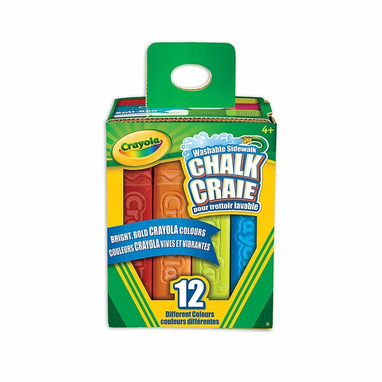 Wholesale 😀 Crayola Washable Sidewalk Chalk, 12 Ct ✔️ 3 Wholesale 😀 Crayola Washable Sidewalk Chalk, 12 Ct ✔️