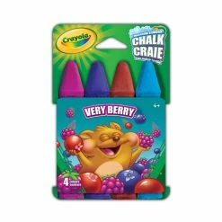 Best Pirce ❤️ Crayola - Sidewalk Chalk - Spring Fever - 4 Colours - Colours Vary 🌟