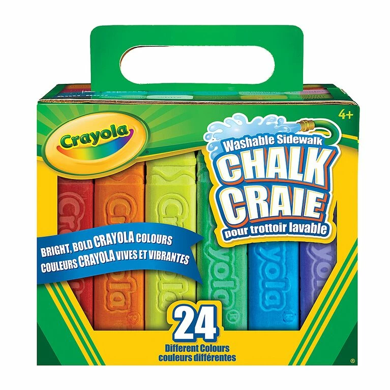 Buy โญ Crayola Washable Sidewalk Chalk, 24 Ct ๐ 3 Buy โญ Crayola Washable Sidewalk Chalk, 24 Ct ๐