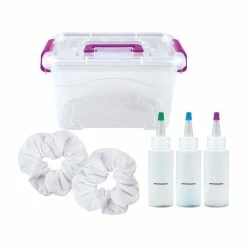 Brand new 🛒 Fashion Angels Neon Tie Dye Hair Accessory Design Keeper Crate 🔥 -Imaginarium Shop unnamed file 1420