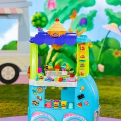 Budget ⌛ Hasbro Play-Doh Kitchen Creations Ultimate Ice Cream Truck Playset 🔔 -Imaginarium Shop unnamed file 1492