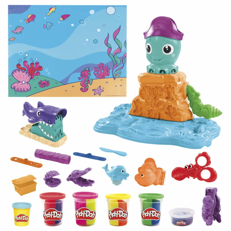 Brand new 🥰 Hasbro Play-Doh Octopus And Friends Adventure Playset - R Exclusive 😉 10 Brand new 🥰 Hasbro Play-Doh Octopus And Friends Adventure Playset - R Exclusive 😉 - Image 8