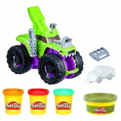 Deals 😍 Hasbro Play-Doh Wheels Chompin' Monster Truck Toy 🎉