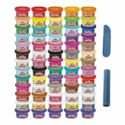 Discount 💯 Hasbro Play-Doh Ultimate Color Collection 65-Pack Of Modeling Compound - R Exclusive 😀