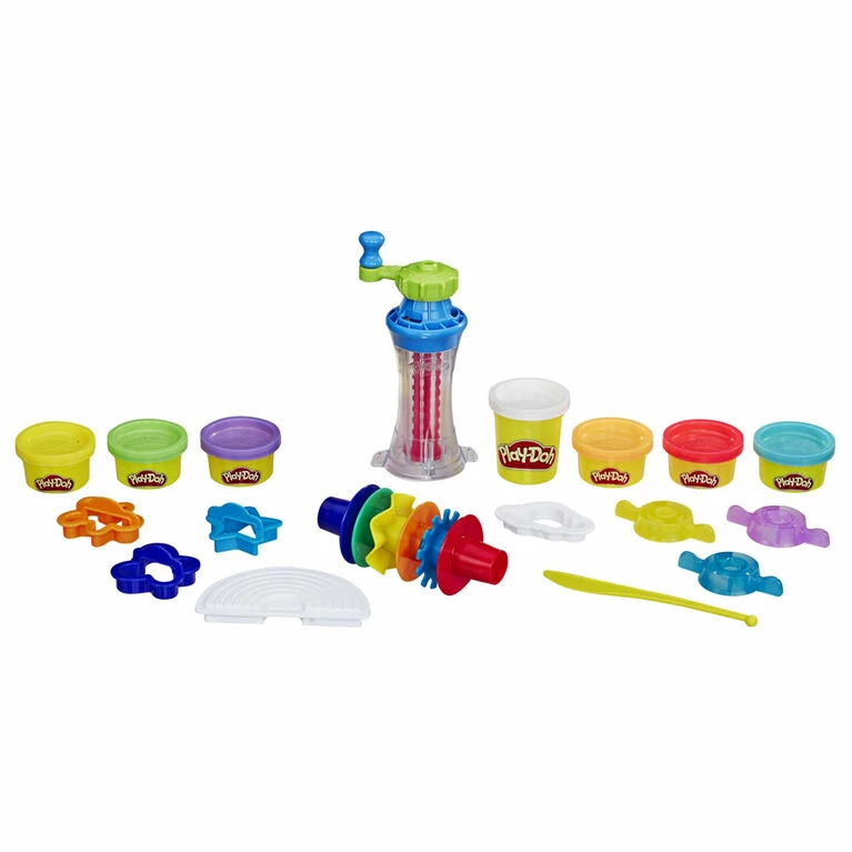 Cheapest โจ Hasbro Play-Doh Rainbow Twirl Set With 8 Non-Toxic Cans Featuring 3-in-1 Rainbow Compound - R Exclusive ๐ฅ 4 Cheapest โจ Hasbro Play-Doh Rainbow Twirl Set With 8 Non-Toxic Cans Featuring 3-in-1 Rainbow Compound - R Exclusive ๐ฅ - Image 2