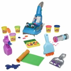Best deal 😉 Hasbro Play-Doh Zoom Zoom Vacuum And Cleanup Toy With 5 Cans Of Modeling Compound, Non-Toxic 💯