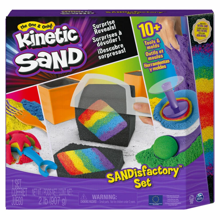 Top 10 ๐ Spin Master Kinetic Sand, Sandisfactory Set With 2lbs Of Colored And Black Kinetic Sand, Includes Over 10 Tools ๐งจ 3 Top 10 ๐ Spin Master Kinetic Sand, Sandisfactory Set With 2lbs Of Colored And Black Kinetic Sand, Includes Over 10 Tools ๐งจ