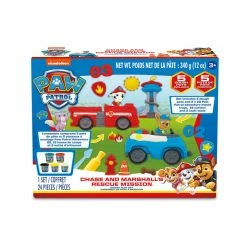 Brand new ⌛ Addo Play Paw Patrol Chase And Marshall's Rescue Mission Dough Playset - R Exclusive 🤩