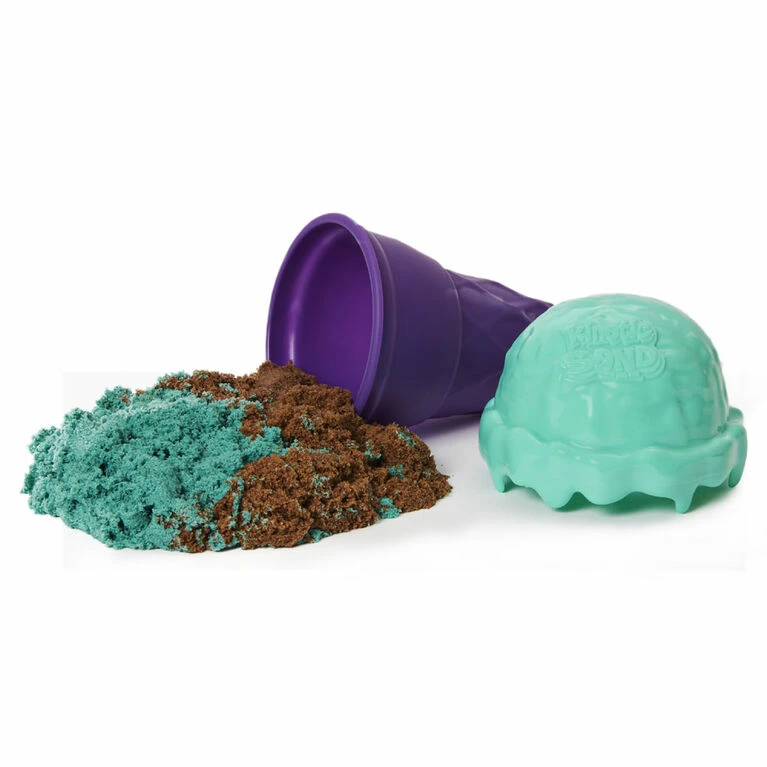 Promo 💯 Spin Master Kinetic Sand Scents, 4oz Ice Cream Cone Container With 2 Colors Of All-Natural Scented Kinetic Sand (Styles May Vary) ❤️ 4 Promo 💯 Spin Master Kinetic Sand Scents, 4oz Ice Cream Cone Container With 2 Colors Of All-Natural Scented Kinetic Sand (Styles May Vary) ❤️ - Image 2