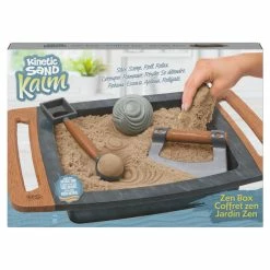 Outlet ✨ Spin Master Kinetic Sand Kalm, Zen Garden Box Fidget Toy With All-Natural Kinetic Sand And 3 Tools For Relaxing Play, Sensory Toys 👏 -Imaginarium Shop unnamed file 1860