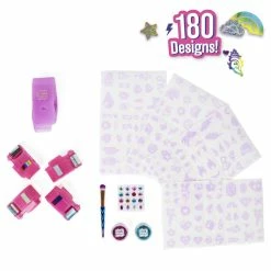 Outlet 🔥 Spin Master Cool Maker, Shimmer Me Body Art With Roller, 4 Metallic Foils And 180 Designs, Temporary Tattoo 🧨 -Imaginarium Shop unnamed file 2150
