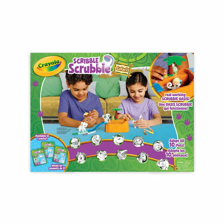 Outlet โค๏ธ Crayola Scribble Scrubbie Safari Animal Play Set ๐ 4 Outlet โค๏ธ Crayola Scribble Scrubbie Safari Animal Play Set ๐ - Image 2
