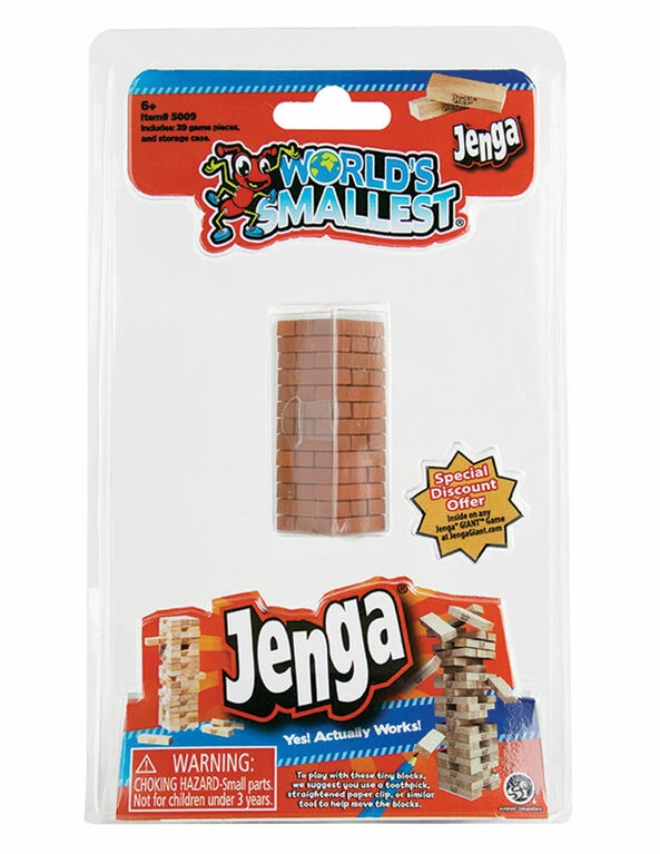 Buy 😉 Everest Worlds Smallest Jenga - English Edition 🎁 3 Buy 😉 Everest Worlds Smallest Jenga - English Edition 🎁