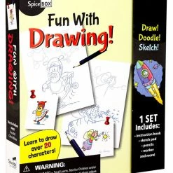 Best deal ✔️ SpiceBox Children's Activity Kits Fun With Drawing! - English Edition 🥰