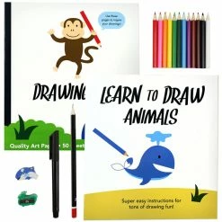 Flash Sale 😀 SpiceBox Children's Art Kits Imagine It Drawing Animals - English Edition 🤩 -Imaginarium Shop unnamed file 2419