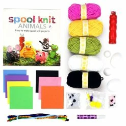 Cheap 💯 SpiceBox Children's Activity Kits Make And Play Spool Knit Animals - English Edition 😍 -Imaginarium Shop unnamed file 2427