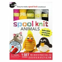 Cheap 💯 SpiceBox Children's Activity Kits Make And Play Spool Knit Animals - English Edition 😍 -Imaginarium Shop unnamed file 2428