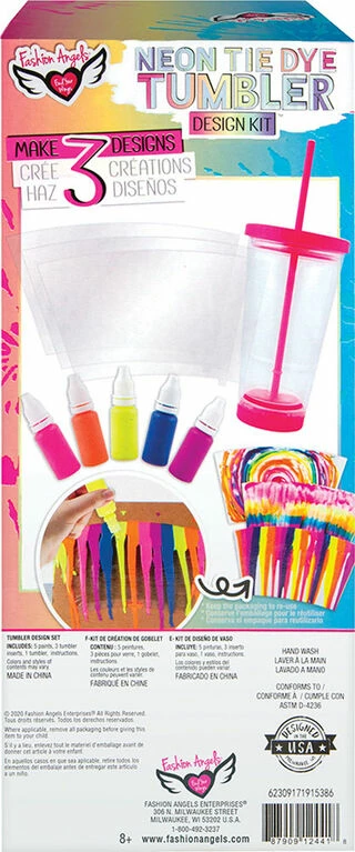 Best Pirce ๐ Fashion Angels Neon Tie Dye Tumbler Kit โค๏ธ 5 Best Pirce ๐ Fashion Angels Neon Tie Dye Tumbler Kit โค๏ธ - Image 3