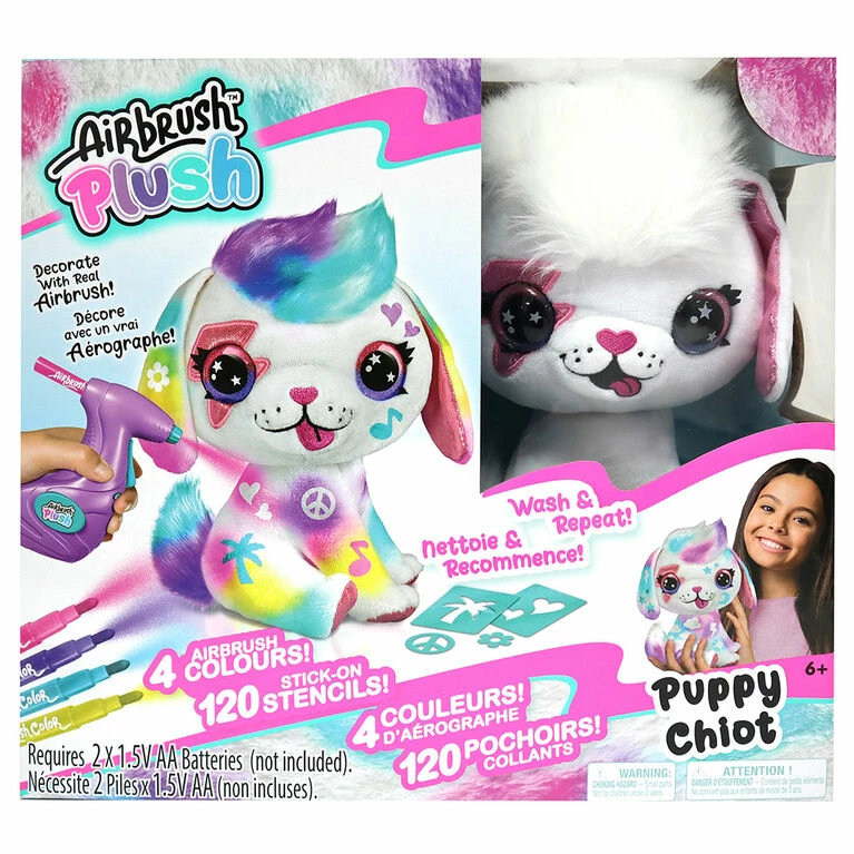 Budget 🥰 Canal Toys Style 4 Ever Spray Art Plush Puppy 😉 3 Budget 🥰 Canal Toys Style 4 Ever Spray Art Plush Puppy 😉