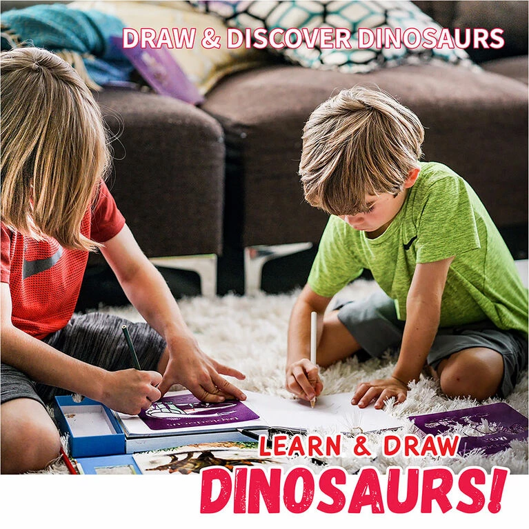 Best deal 🔔 SpiceBox Children's Art Kits Imagine It Learn And Draw Dinosaurs - English Edition 🎁 8 Best deal 🔔 SpiceBox Children's Art Kits Imagine It Learn And Draw Dinosaurs - English Edition 🎁 - Image 6