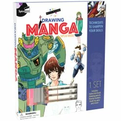Brand new ⭐ SpiceBox Children's Art Kits Petit Picasso Drawing Manga - English Edition 🌟