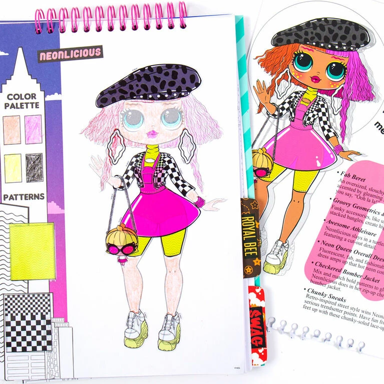 Wholesale π€© Horizon Group L.O.L. Surprise! O.M.G. - Fashion Sketchbook π₯° 6 Wholesale π€© Horizon Group L.O.L. Surprise! O.M.G. - Fashion Sketchbook π₯° - Image 4