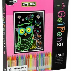 Flash Sale 🎁 SpiceBox Children's Activity Kits For Kids Gel Pens - English Edition ✨