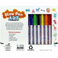 Deals 💯 SpiceBox Children's Art Kits Imagine It Blow Pen Art - English Edition 🧨 -Imaginarium Shop unnamed file 2674