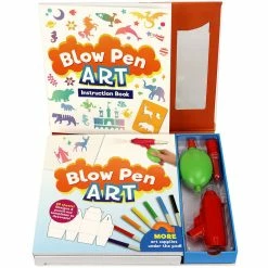 Deals 💯 SpiceBox Children's Art Kits Imagine It Blow Pen Art - English Edition 🧨 -Imaginarium Shop unnamed file 2675