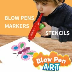 Deals 💯 SpiceBox Children's Art Kits Imagine It Blow Pen Art - English Edition 🧨 -Imaginarium Shop unnamed file 2676