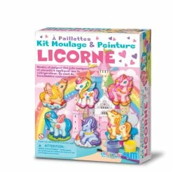 New ⭐ Playwell 4M Mould & Paint Unicorns - French Edition 👍