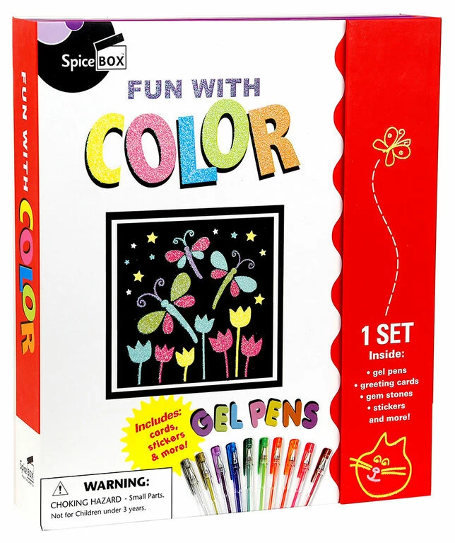 Hot Sale 🔥 SpiceBox Children's Activity Kits Fun With Color - English Edition 🌟 3 Hot Sale 🔥 SpiceBox Children's Activity Kits Fun With Color - English Edition 🌟