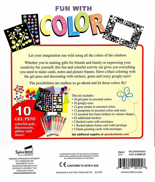 Hot Sale 🔥 SpiceBox Children's Activity Kits Fun With Color - English Edition 🌟 6 Hot Sale 🔥 SpiceBox Children's Activity Kits Fun With Color - English Edition 🌟 - Image 4