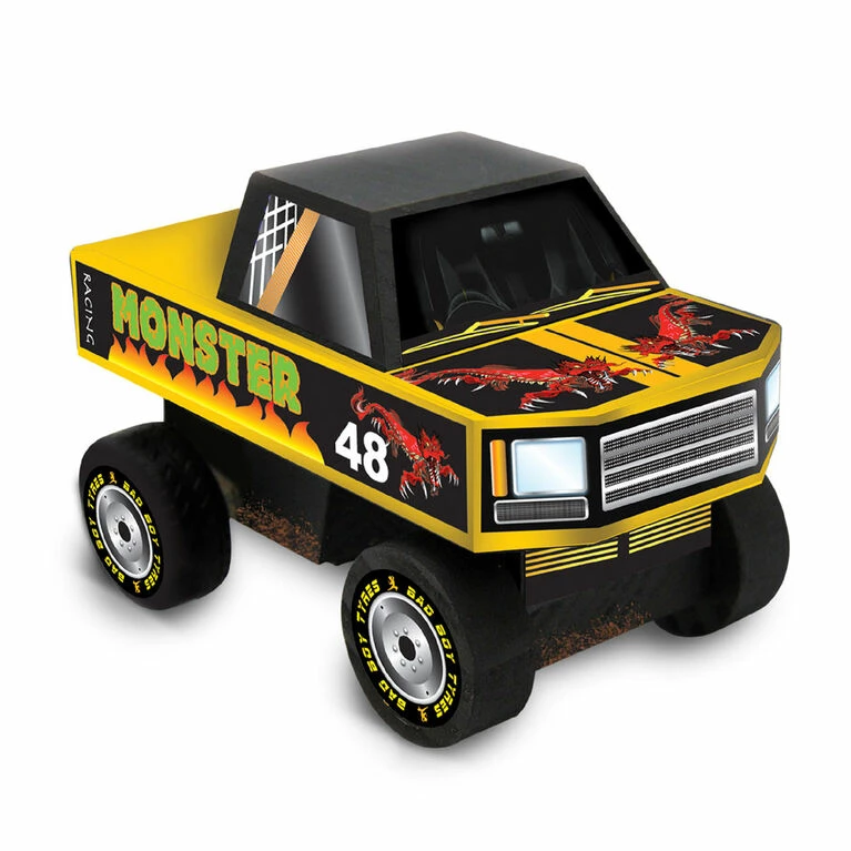 Best deal 🌟 Colorific Wood WorX Mini Monster Truck 😍 4 Best deal 🌟 Colorific Wood WorX Mini Monster Truck 😍 - Image 2