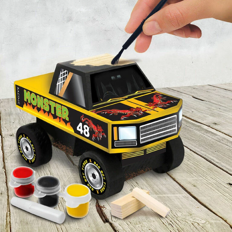 Best deal 🌟 Colorific Wood WorX Mini Monster Truck 😍 5 Best deal 🌟 Colorific Wood WorX Mini Monster Truck 😍 - Image 3