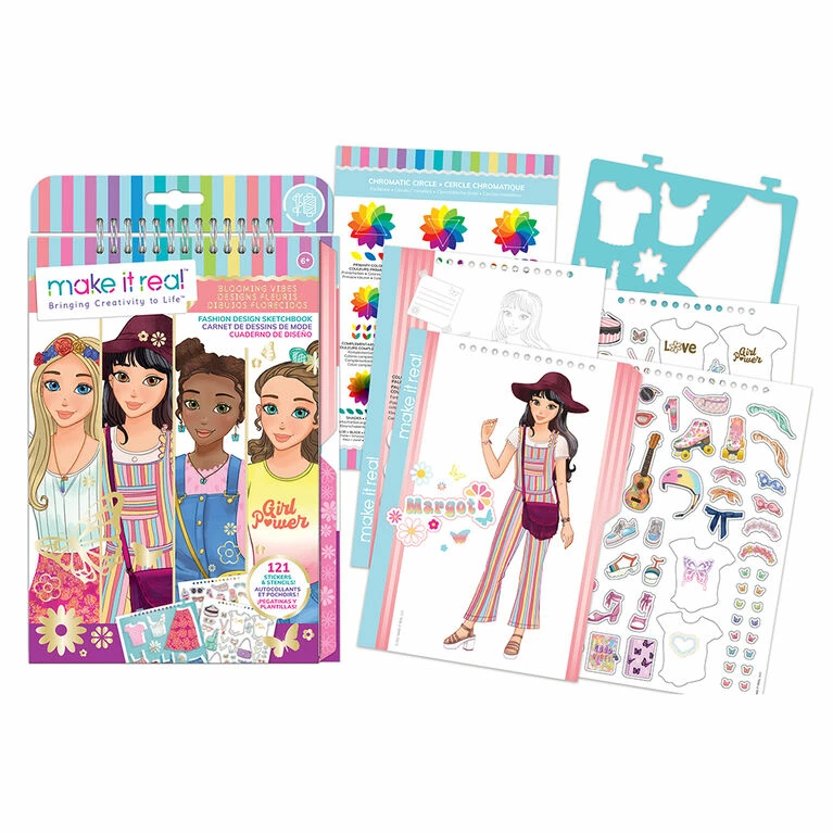 Promo ๐ Danawares Make It Real Love And Daisies Fashion Design Sketchbook โจ 4 Promo ๐ Danawares Make It Real Love And Daisies Fashion Design Sketchbook โจ - Image 2