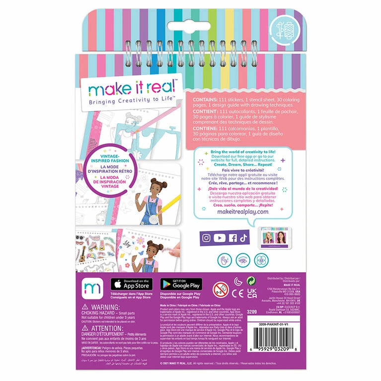 Promo ๐ Danawares Make It Real Love And Daisies Fashion Design Sketchbook โจ 7 Promo ๐ Danawares Make It Real Love And Daisies Fashion Design Sketchbook โจ - Image 5