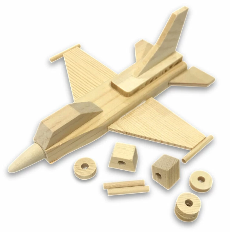 New ⭐ Colorific Wood WorX Mini Jet Plane ✨ 5 New ⭐ Colorific Wood WorX Mini Jet Plane ✨ - Image 3