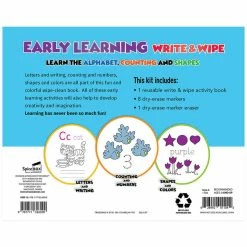 Best Pirce 🎁 SpiceBox Children's Art Kits Imagine It Early Learning Write And Wipe - English Edition 🛒 -Imaginarium Shop unnamed file 2839