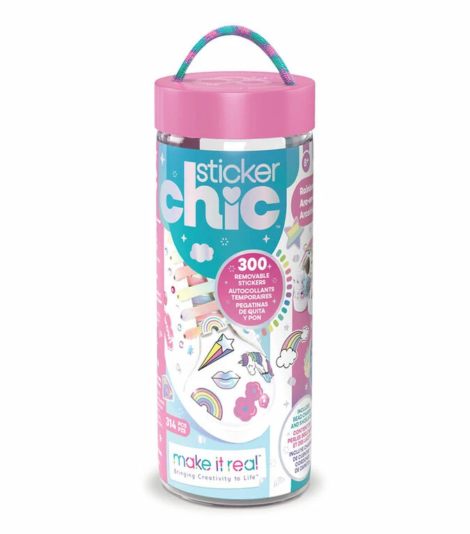 New 🛒 Danawares Make It Real Sticker Chic Rainbow Magic 🔔 3 New 🛒 Danawares Make It Real Sticker Chic Rainbow Magic 🔔